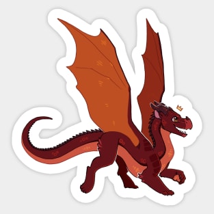 Wings of Fire - Baby Dragonet Cliff Sticker